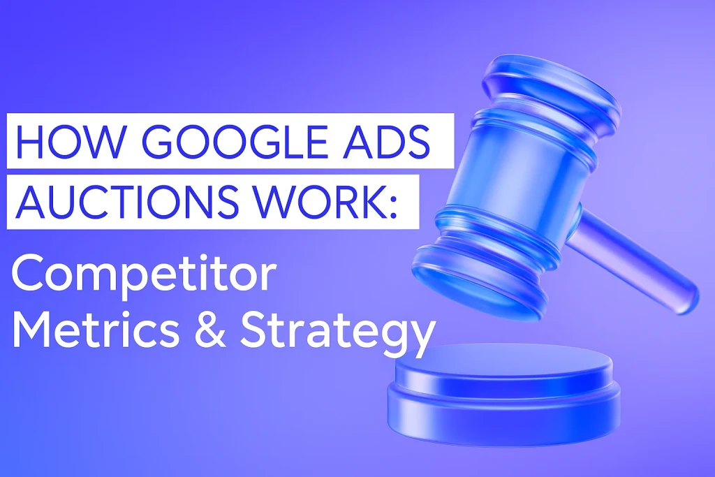 How Google Ads Auctions Work: Competitor Metrics & Strategy