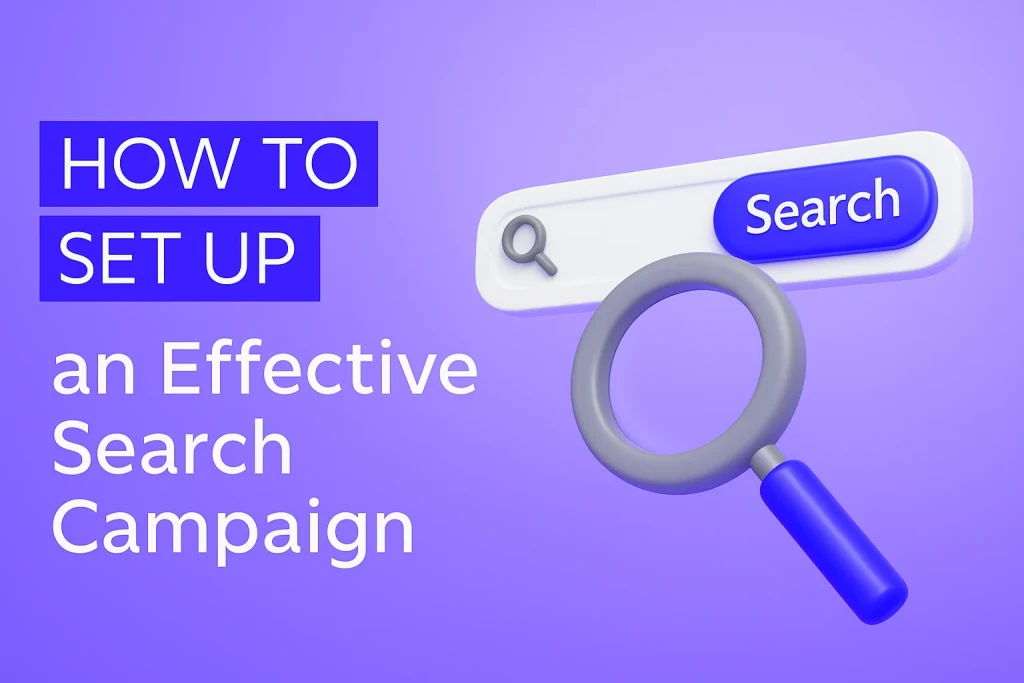 How To Set Up An Effective Search Campaign