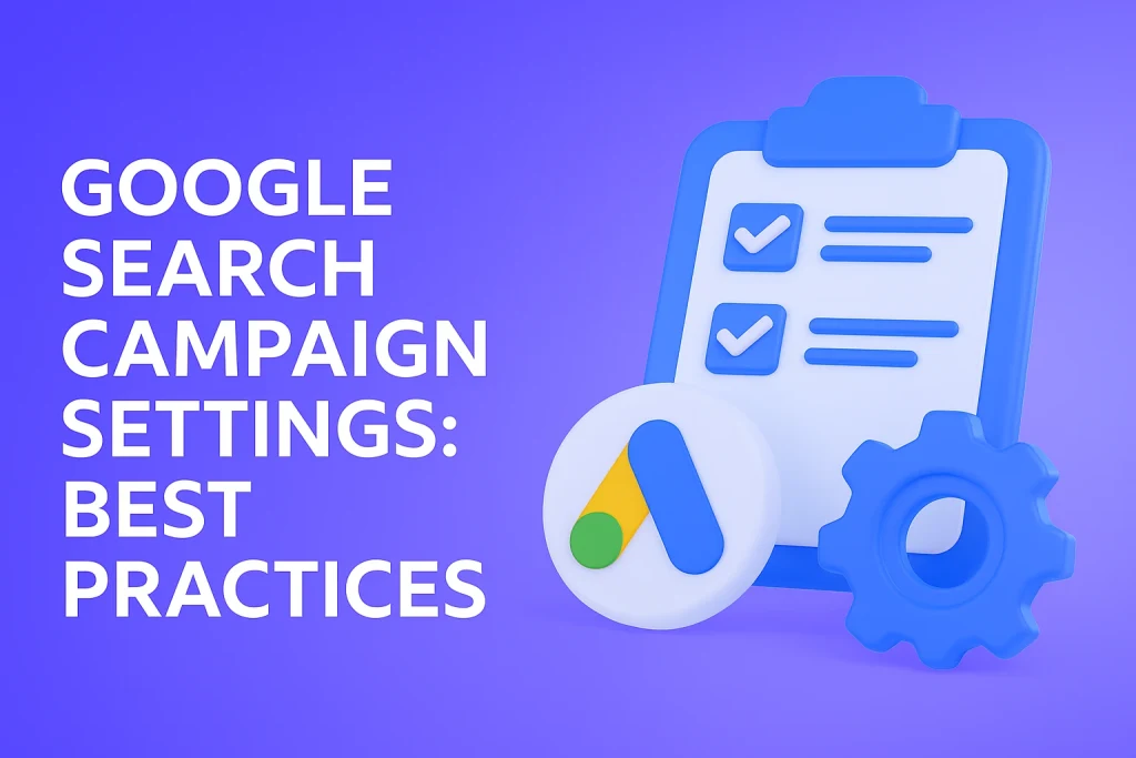 Google Search Campaigns Settings: Best Practices