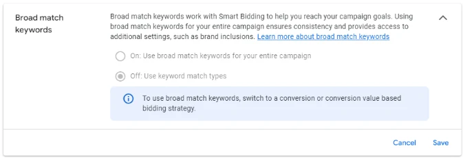 Google Search Campaigns Settings: Best Practices