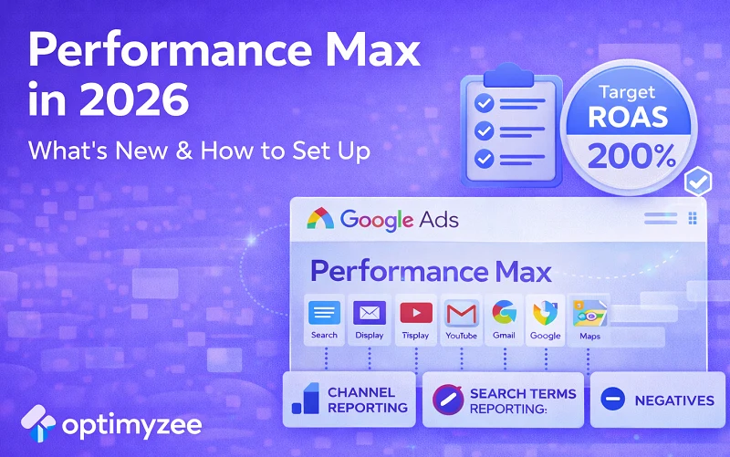 Performance Max Setup Guide 2026: What’s Changed