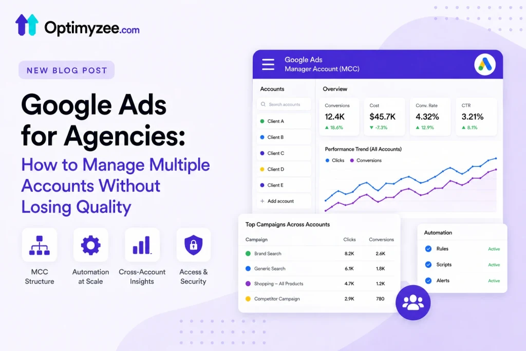 Google Ads for Agencies: How to Manage Multiple Accounts Without Losing Quality
